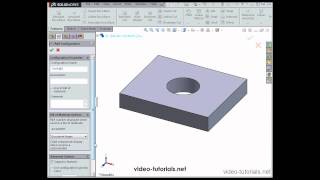 How to work with configurations 1 SOLIDWORKS Tutorials Configurations [upl. by Hillinck]