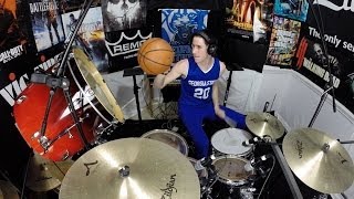 All I Do Is Win  Drum Cover  Georgia State Basketball  Themed Cover [upl. by Lleinnad714]