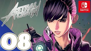 Astral Chain Switch  Gameplay Walkthrough Part 8 File 09 Salvation  No Commentary [upl. by Sdlonyer]