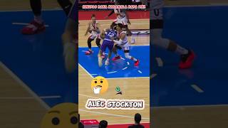 Alec Stockton lupit mo nakawala ka pa din youtubeshorts sports basketball [upl. by Sanchez]