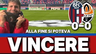 BOLOGNA SHAKHTAR DONETSK 00 ❤️💙 SKORUPSKI PARARIGORI  OCCASIONE PERSA ED EMOZIONI UNICHE [upl. by Notserk]