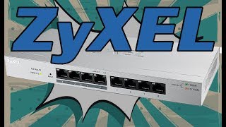 GS12008HP Zyxel POE Switch for CCTV  Unboxing [upl. by Tnelc]