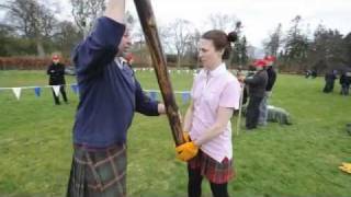 Mini Highland Games at Winton Castle Events Venue near Edinburgh [upl. by Scornik469]