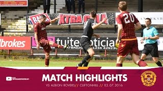 HIGHLIGHTS  vs Albion Rovers [upl. by Deadman241]