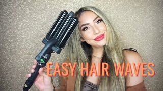 AMIKA HAIR WAVER TOOL AND HAIR PRODUCTS [upl. by Cecil225]