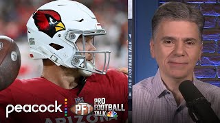 Arizona Cardinals release Colt McCoy keep Kyler Murray on PUP  Pro Football Talk  NFL on NBC [upl. by Eeneg]