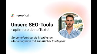 KI Copywriting SEO Optimierung deiner Texte in kurzer Zeit [upl. by Tali]