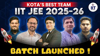 JEE 202526  New Batch Announcement  Class 11th Class 12th amp Dropper  iitschool iit jee [upl. by Avehsile]