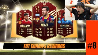 MY BEST EVER ROAD TO GLORY FUT CHAMPS REWARDS FIFA 21 8 [upl. by Fleeta]