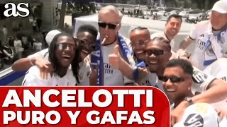 ANCELOTTI PURO Y GAFAS en 2024 el VÍDEO que ya es HISTORIA del REAL MADRID [upl. by Eelyme]