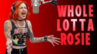 ACDC  Whole Lotta Rosie  Cover  Kati Cher  Ken Tamplin Vocal Academy 4K [upl. by Lietman]