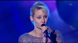 Monja Baumgartner  Think Twice  Blind Audition  The Voice of Switzerland 2014 [upl. by Barbur]