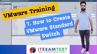 VMware Training 7 Creating and understanding VMware standard switch [upl. by Hasen]