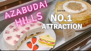 Eating at the No 1 Attraction in Tokyo 2024  Harbs Azabudai Hills 麻布台ヒルズ [upl. by Lidia964]