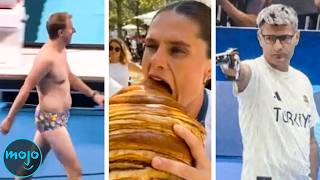 Top 10 Hilarious Viral Moments from the Paris Olympics 2024 [upl. by Elenore]