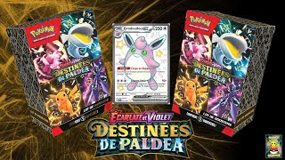 GRODOUDOU DÉBARQUE  Pokémon DESTINÉES DE PALDÉA 2 BUNDLE [upl. by Franek]