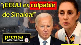 Sheinbaum deja clara responsabilidad de EEUU [upl. by Behlau146]