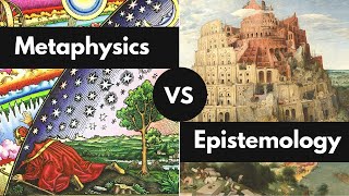 Metaphysics vs Epistemology Easily Explained  What is Metaphysics amp What is Epistemology [upl. by Salisbury610]