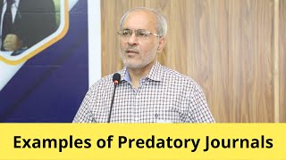 Examples of Predatory Journals UrduHindi  Dr Khalid Mahmood [upl. by Yanehc]