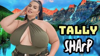 Tally Sharp Plus Size Fashion Model  Instagram Star Curvy Model  Wiki Fact And Biography [upl. by Hedberg]