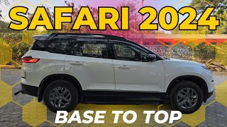 SAFARI 2024 BASE VARIANT CONVERTED TO TOP IN RANGE ROVER STYLE  ORIGINAL TATA PARTS  RAZR 6GB HU [upl. by Parent758]