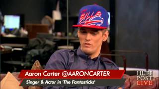 Aaron Carter on Partying and Rehab  HPL [upl. by Ddahc]