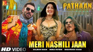 Pathan Latest Song  Meri Jaan  Shahrukh Khan  Salman Khan  Deepika Padukone  Vishal Dadlani [upl. by Hernardo778]