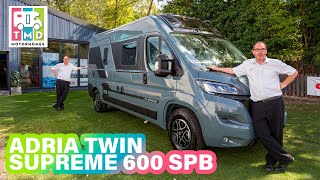 Adria Twin Supreme 600 SPB  Exploring the Luxurious Features of the Ultimate Camper Van Experience [upl. by Bravin308]