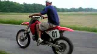 1989 Honda CR 250 1 [upl. by Elspeth]