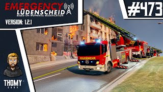 Emergency 20 Lüdenscheid Modifikation 473  Großbrand in der Stadt  Brandstedt [upl. by Hacceber]