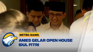 Anies Gelar Open House Idul Fitri [upl. by Aehsat]