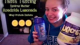 Syntrax Nectar  Roadside Lemonade Review Taste Testing [upl. by Dnalra]