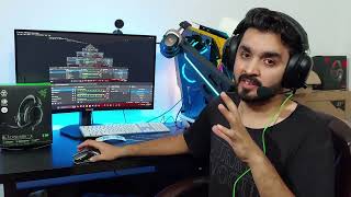 RAZER Blackshark Gaming Headset Mic Test [upl. by Yanel]