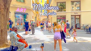 Mallorca Spain 🇪🇸  SUMMER 2023 4KHDR Walking Tour [upl. by Nahtahoj]