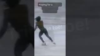 This backflip on ice made history Surya Bonaly shorts [upl. by Anwahsad513]