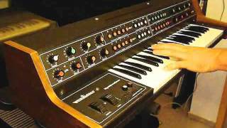 VERMONA Analog Synthesizer  Made in GDR 1982 [upl. by Lletniuq660]