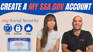 How To Create A My Social Security Account 2022 on ssagov [upl. by Hillard99]