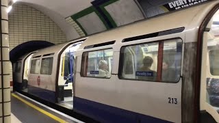 Trainspotting at Piccadilly Circus  Piccadilly line [upl. by Olivia]