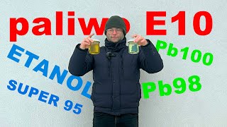 Benzyna E10 skład  co jest w środku i do czego [upl. by Catina730]