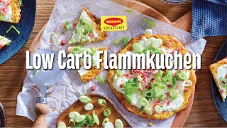 Low Carb Flammkuchen leicht amp lecker [upl. by Gerladina]