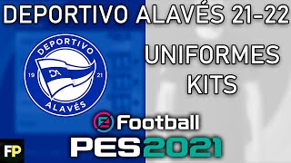 PES 2021  Uniformeskits Deportivo Alavés 2122 Xbox [upl. by Germaun869]