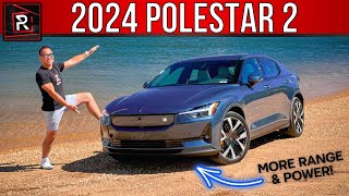 The 2024 Polestar 2 Is A More Compelling Premium Electric Luxury Sedan [upl. by Morvin980]