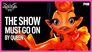 Goldfish Performs quotThe Show Must Go Onquot by Queen  Season 11  The Masked Singer [upl. by Drarig558]