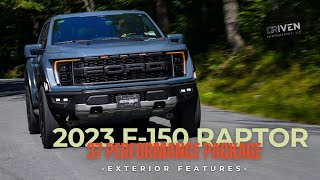 2023 FORD F150 RAPTOR 37 PERFORMANCE PACKAGE  EXTERIOR FEATURES [upl. by Gahan]