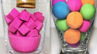 Asmr Kinetic Sand with foam and glitter 💕  ASMR [upl. by Eidua356]