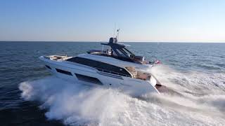 Luxury Flybridge Yacht  Ferretti Yachts 670  Ferretti Group [upl. by Yhtomiht]