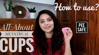 I used Menstrual Cup For The First TimeMy Experience in HINDI How to Insert amp Remove Menstrual cup [upl. by Bramwell]