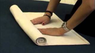 UNROLL A RUG MONTESSORI LESSON [upl. by Arlen948]