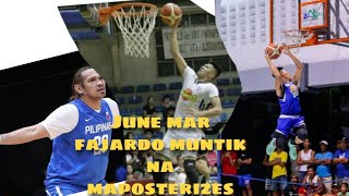 PBA JOREY NAPOLES DUNKS  JUNE MAR FAJARDO MUNTIK NA MAPOSTERIZES [upl. by Allit]