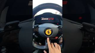 Ferrari 296 GTB ibrida start e check [upl. by Yezdnil935]